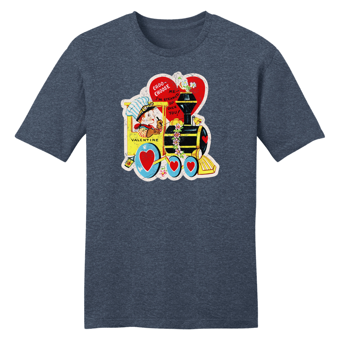 Choo Choose Me - Vintage Valentine's Day Tee Hoodie, Sweatshirt | CiraTrend.com