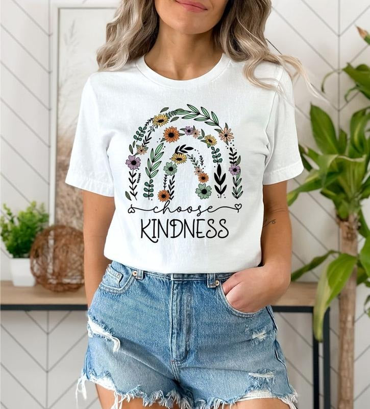 Choose Kindness Tshirt, Kindness Shirt, School Counselor T-Shirt, Teacher Shirts, Teacher Team TShirts, Inspirational...