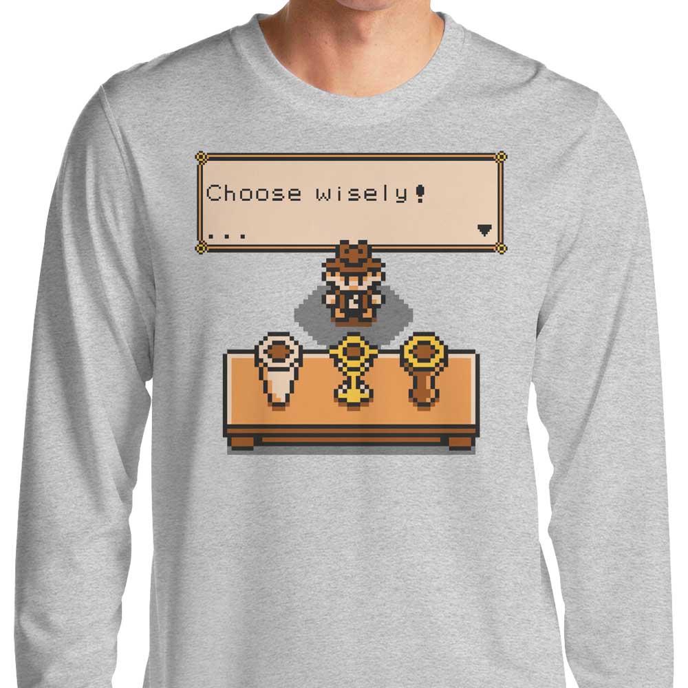 Choose Your Grail - Long Sleeve T-Shirt Hoodie, Sweatshirt | CiraTrend.com (Image 1)