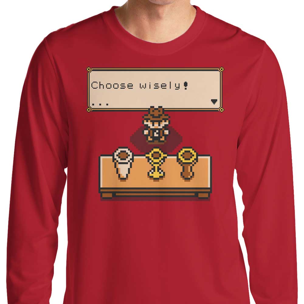Choose Your Grail - Long Sleeve T-Shirt Hoodie, Sweatshirt | CiraTrend.com (Image 3)
