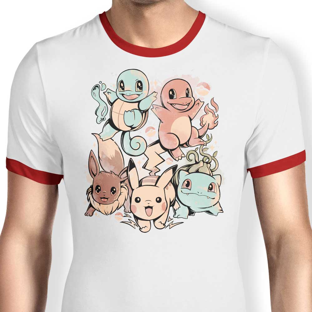 Choose Your Starter - Ringer T-Shirt Hoodie, Sweatshirt | CiraTrend.com (Image 3)