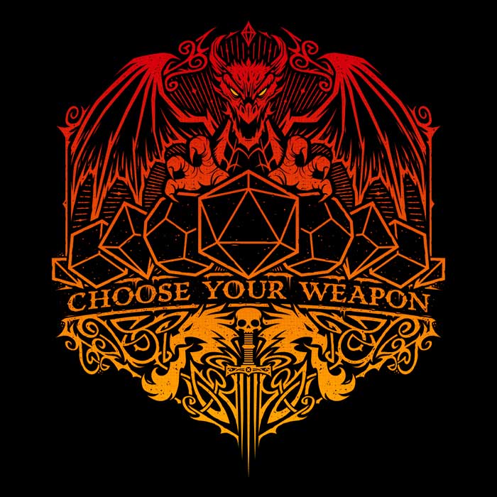 Choose Your Weapon - Men's Apparel T-Shirts, Hoodie, Sweatshirt | CiraTrend.com (Image 2)