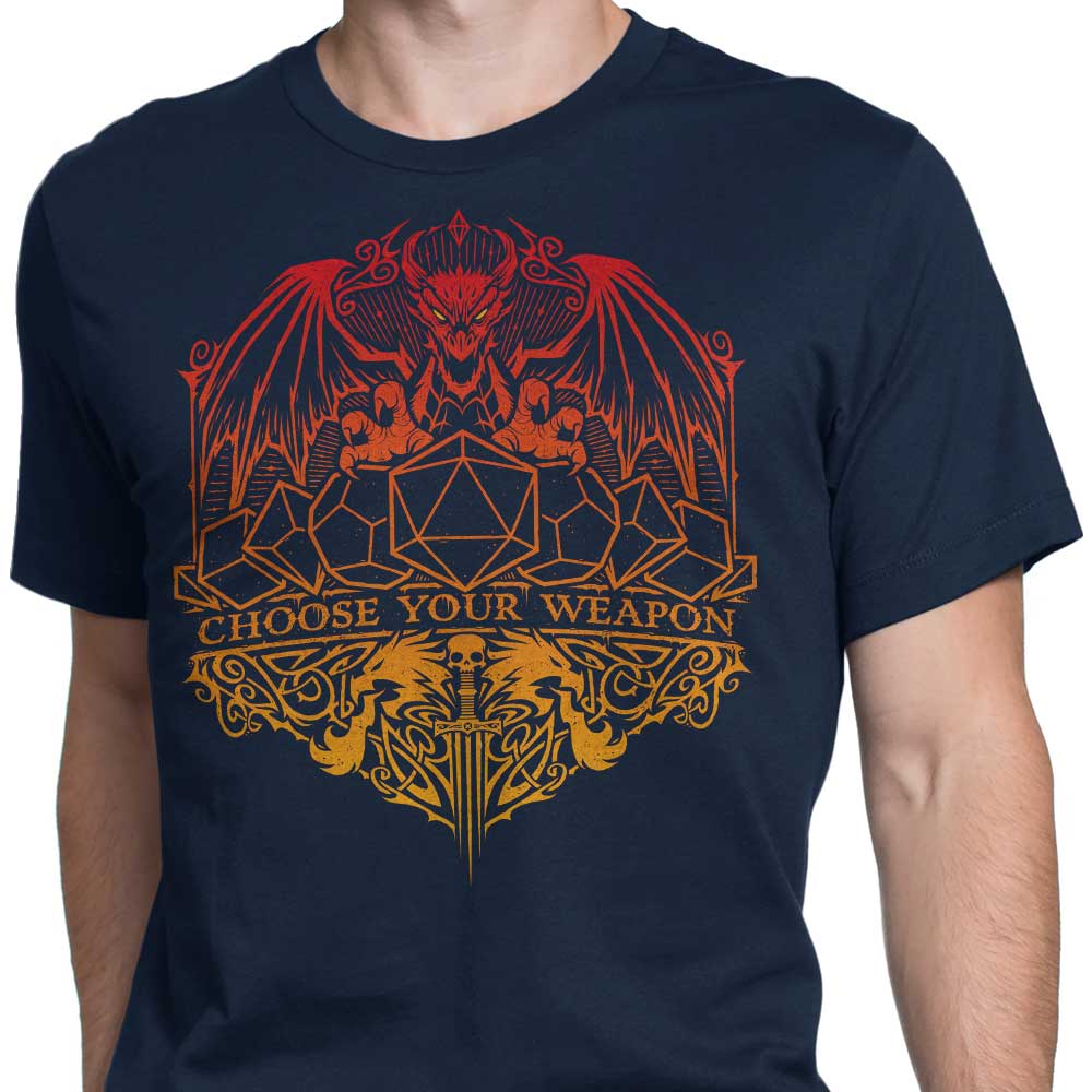 Choose Your Weapon - Men's Apparel T-Shirts, Hoodie, Sweatshirt | CiraTrend.com (Image 4)