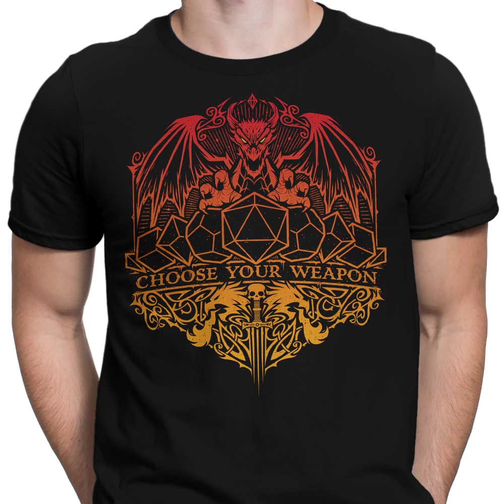 Choose Your Weapon - Men's Apparel T-Shirts, Hoodie, Sweatshirt | CiraTrend.com (Image 3)