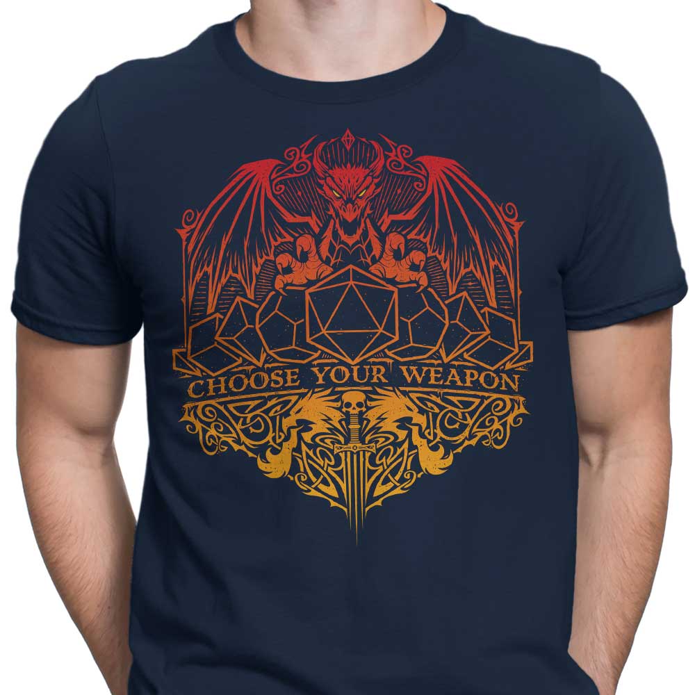Choose Your Weapon - Men's Apparel T-Shirts, Hoodie, Sweatshirt | CiraTrend.com (Image 5)