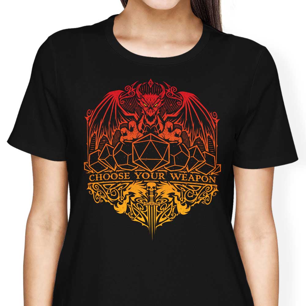Choose Your Weapon - Women's Apparel T-Shirts, Hoodie, Sweatshirt | CiraTrend.com (Image 3)