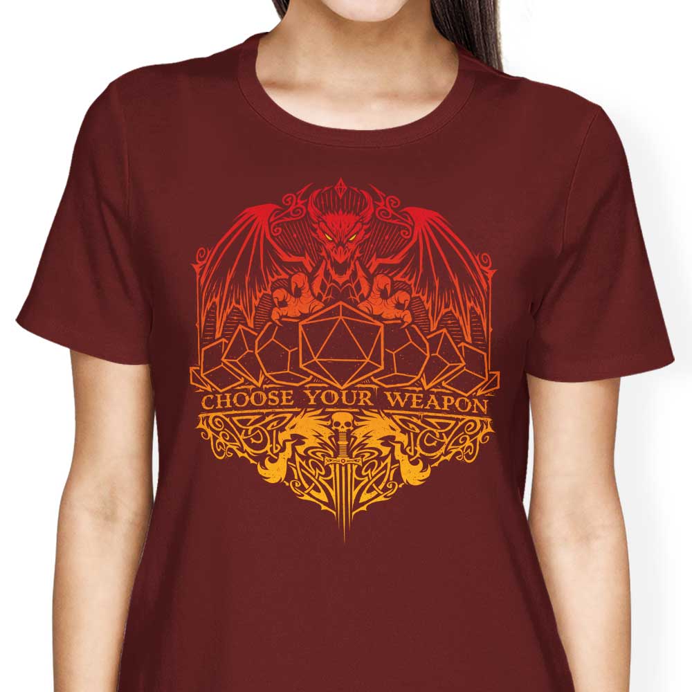 Choose Your Weapon - Women's Apparel T-Shirts, Hoodie, Sweatshirt | CiraTrend.com (Image 5)