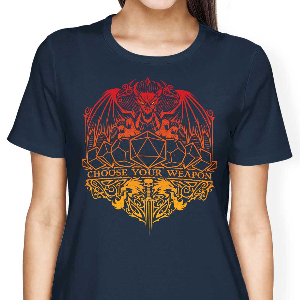 Choose Your Weapon - Women's Apparel T-Shirts, Hoodie, Sweatshirt | CiraTrend.com (Image 4)