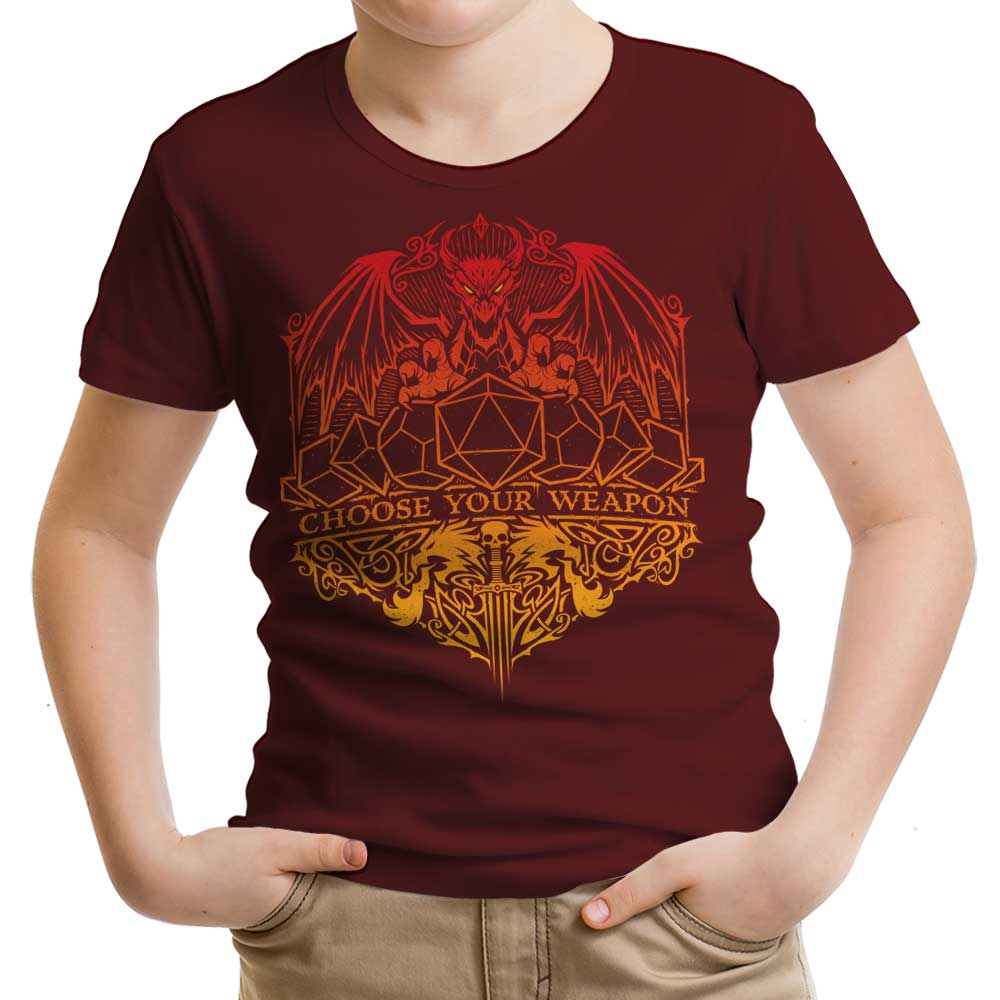 Choose Your Weapon - Youth Apparel T-Shirts, Hoodie, Sweatshirt | CiraTrend.com (Image 4)