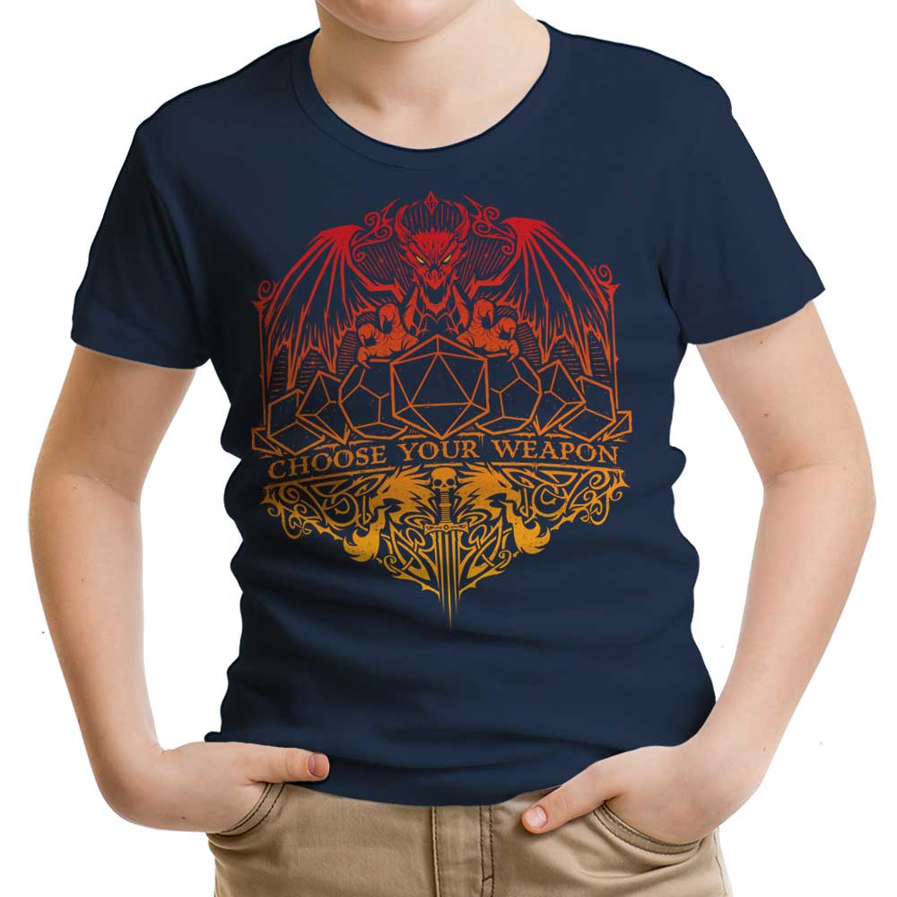 Choose Your Weapon - Youth Apparel T-Shirts, Hoodie, Sweatshirt | CiraTrend.com (Image 3)