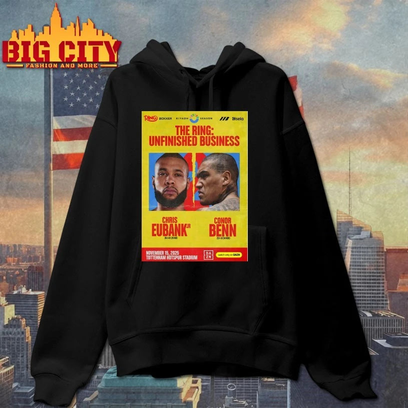 Chris Eubank Jr vs Conor Benn 2 2025 Fight Poster Shirt