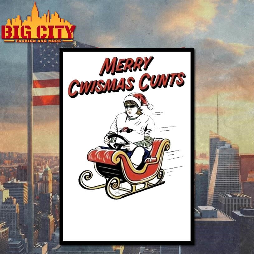 Chris Lilley Merry Cwismas Cunts Shirt