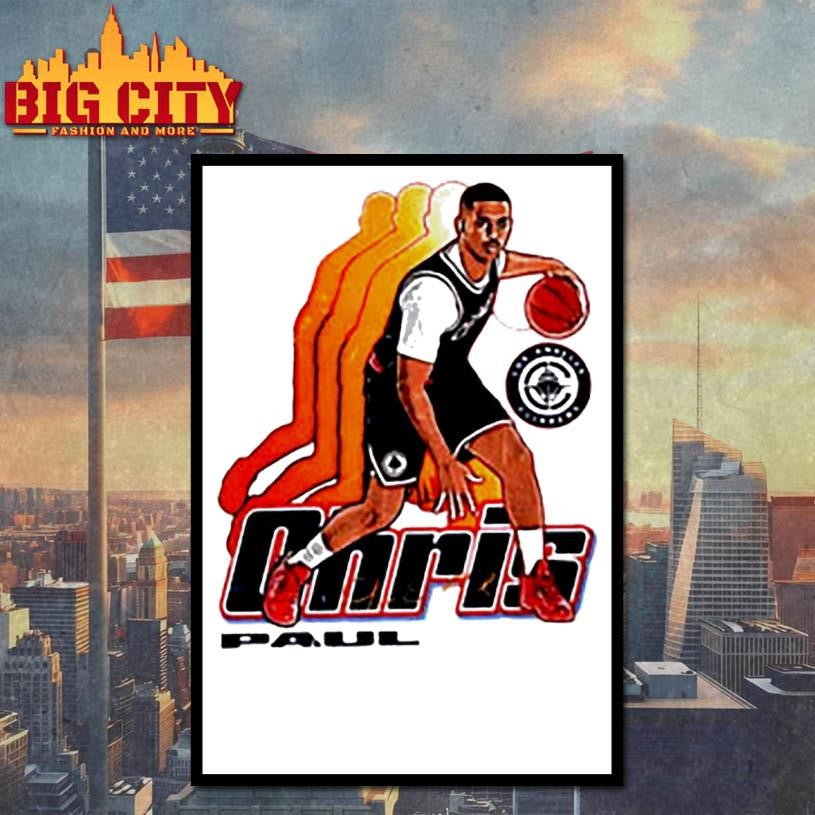 Chris Paul Los Angeles Clippers Signature Retro Vibe Graphic shirt