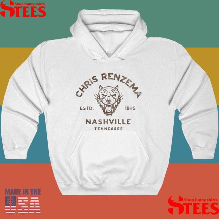 Chris Renzema Nashville Tennessee Est 1995 Tiger T-shirt