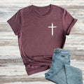 Christian Cross Shirt, Religious Shirt, Faith Shirts, Gifts For Christians, Minimal Christian  T-shirt, sweater and...
