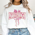Christian Easter Coquette , He is Risen , Pink Floral Chinoiserie Easter , Easter Varsity , Pink Toile Easter Jesus...