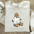 Christian Holy Ghost Skater Sweatshirt, Holy Spirit funny Halloween sweatshirt, Bible verse shirt Cotton Sweater Hoodie
