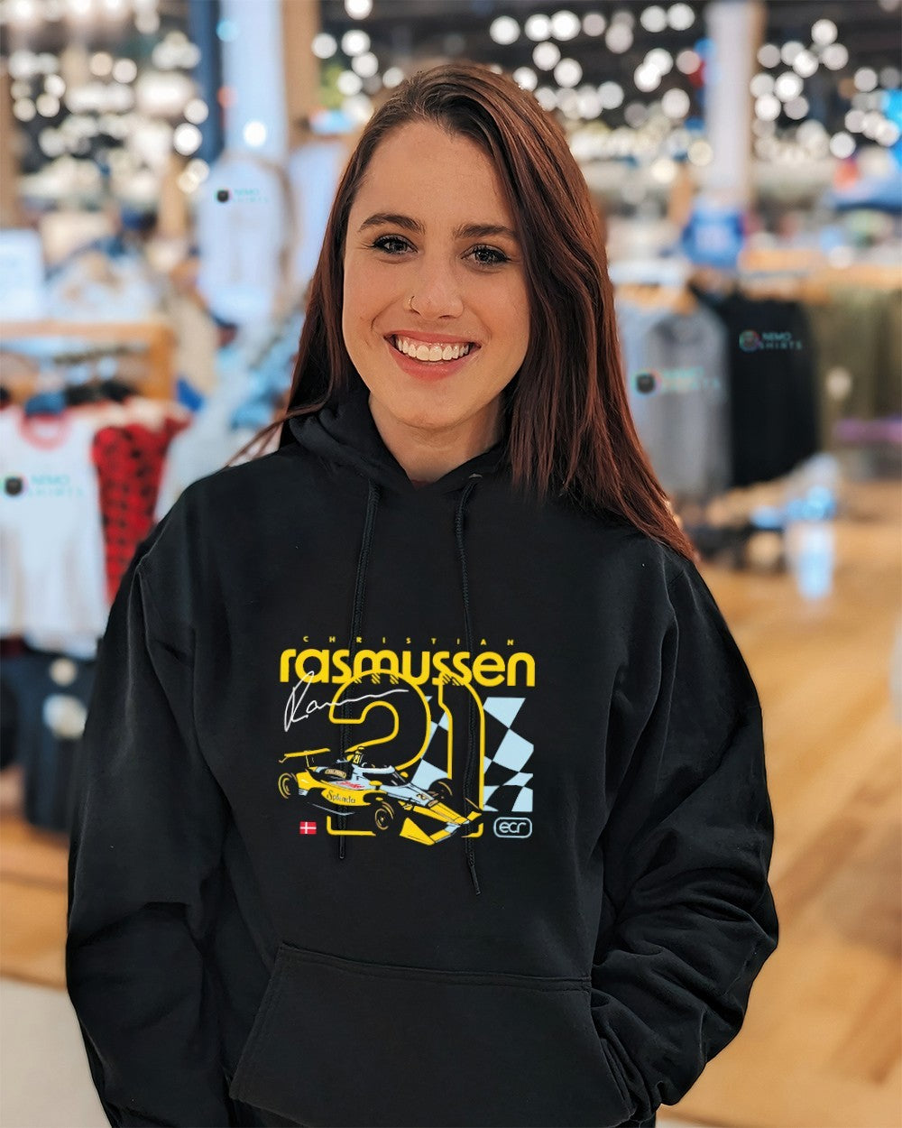Christian Rasmussen 21 ECR siganture shirt