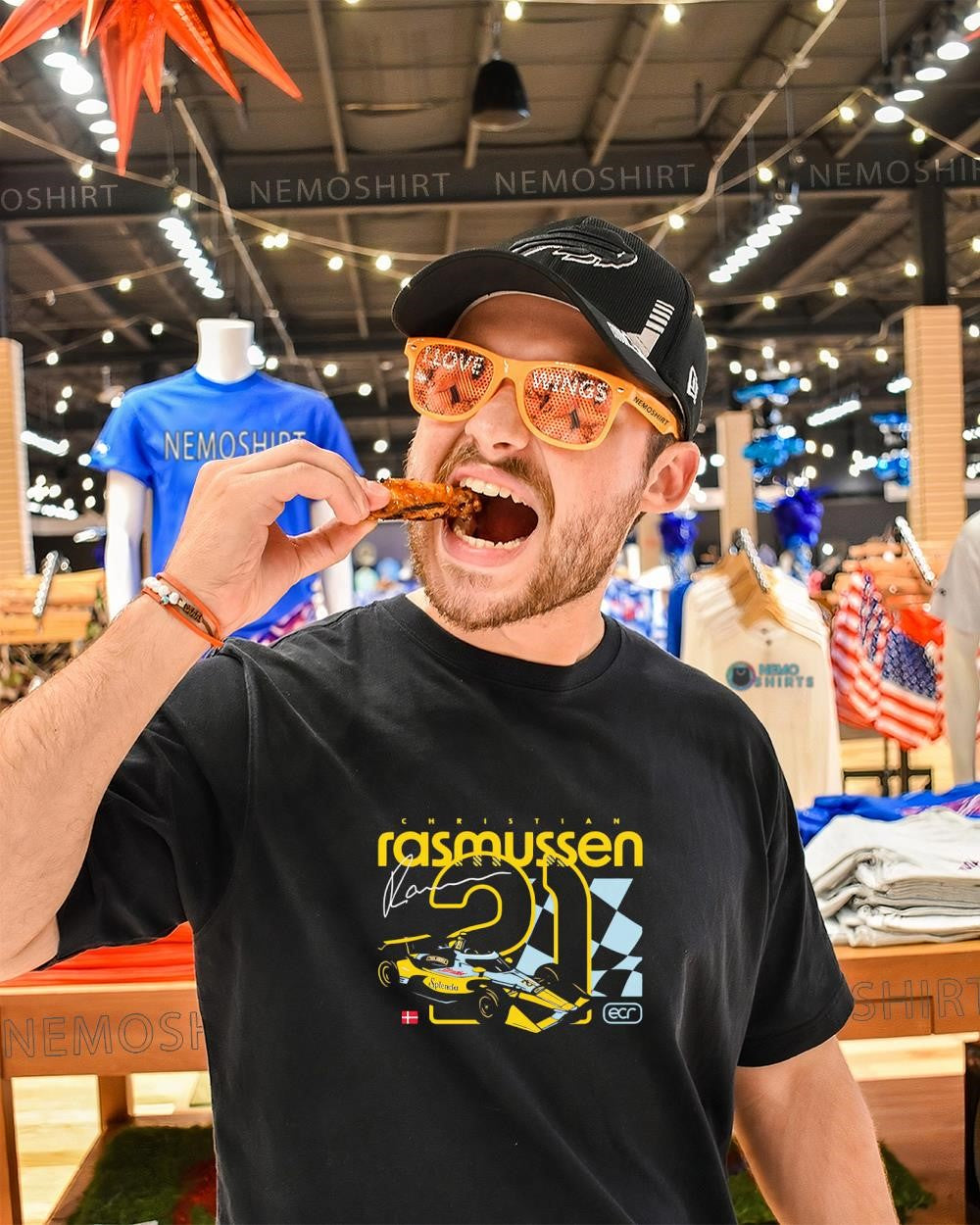 Christian Rasmussen 21 ECR signature shirt