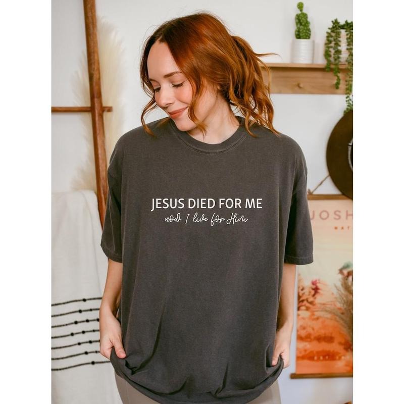 Christian Shirt For Women s Minimalist Jesus T Shirt Bible Verse Shirt Aesthetic Christian Apparel For Women Christian Gift