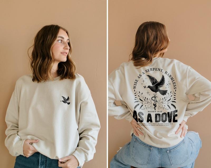 Christian Sweatshirt Christian Shirts Religious Apparel Gift for Her Christian TShirts Bible Verse Shirt Jesus Crewneck Baptism KJV Gifts  T-shirt, sweater and Hoodie