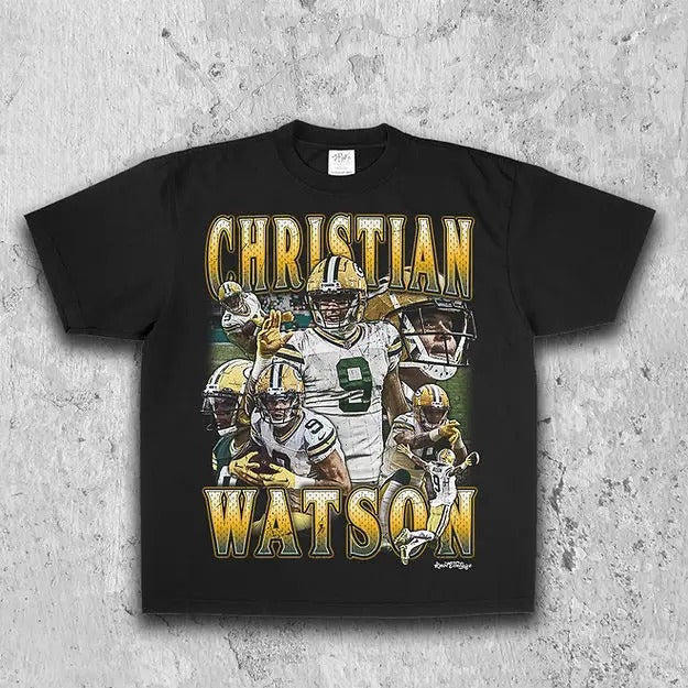 Christian Watson Tee | Vintage Tee | Men's Graphic T-Shirt | Gift For Fan Hoodie, Sweatshirt | CiraTrend.com