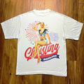 VINTAGE STYLE CHR1ST1NA 'CANDY-MAN' HEAVYWEIGHT WHITE T-SHIRT Hoodie, Sweatshirt | CiraTrend.com (Image 1)