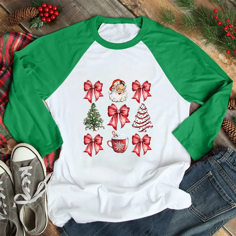 Christmas | Coquette Christmas Christmas Apparel T-Shirts, Hoodie, Sweatshirt | CiraTrend.com