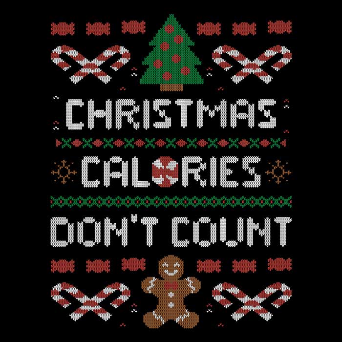 Christmas Calories Don't Count - Women's Apparel T-Shirts, Hoodie, Sweatshirt | CiraTrend.com (Image 2)