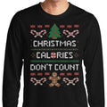 Christmas Calories Don't Count - Long Sleeve T-Shirt Hoodie, Sweatshirt | CiraTrend.com (Image 1)