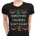 Christmas Calories Don't Count - Women's Apparel T-Shirts, Hoodie, Sweatshirt | CiraTrend.com (Image 1)