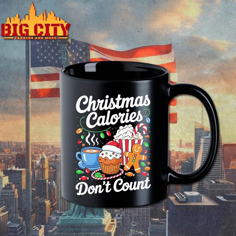 Christmas Calories Don’t Count Xmas Holiday Shirt