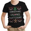 Christmas Calories Don't Count - Youth Apparel T-Shirts, Hoodie, Sweatshirt | CiraTrend.com (Image 1)