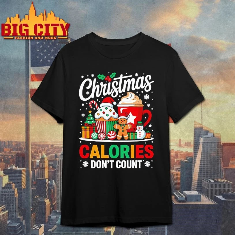 Christmas Calories Don’t Count ugly christmas shirt