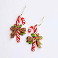 Christmas Candy Cane Earrings T-Shirts, Hoodie, Sweatshirt | CiraTrend.com