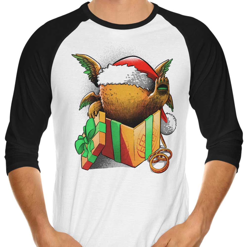 Christmas Chicken Pig - 3/4 Sleeve Raglan T-Shirt Hoodie, Sweatshirt | CiraTrend.com (Image 3)