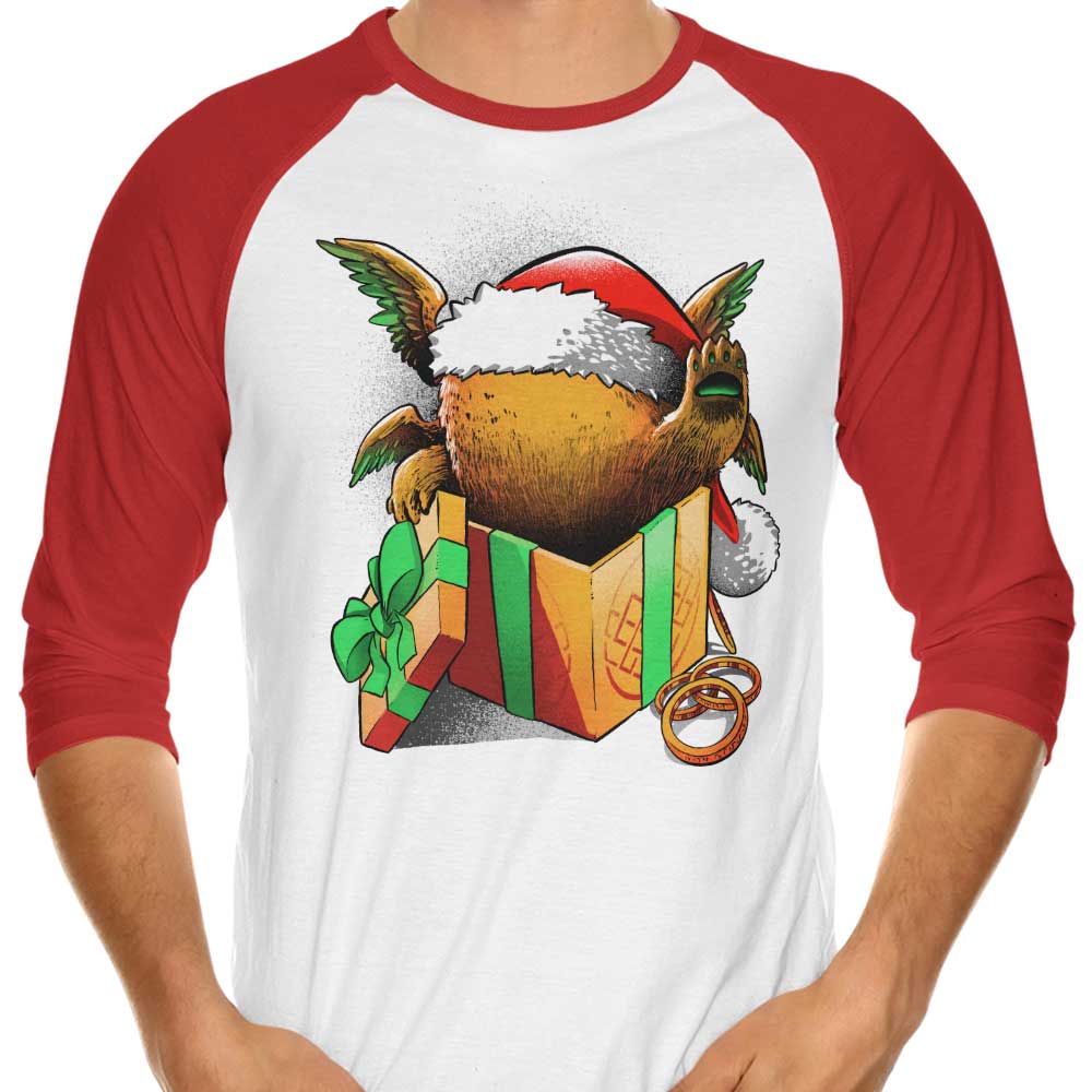Christmas Chicken Pig - 3/4 Sleeve Raglan T-Shirt Hoodie, Sweatshirt | CiraTrend.com (Image 1)