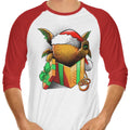 Christmas Chicken Pig - 3/4 Sleeve Raglan T-Shirt Hoodie, Sweatshirt | CiraTrend.com (Image 1)