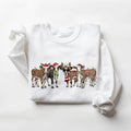 Christmas Cows Santas Cow Lover Christmas Sweatshirt Matching Christmas Holiday Season Christmas Lover Mom T-Shirts, Hoodie