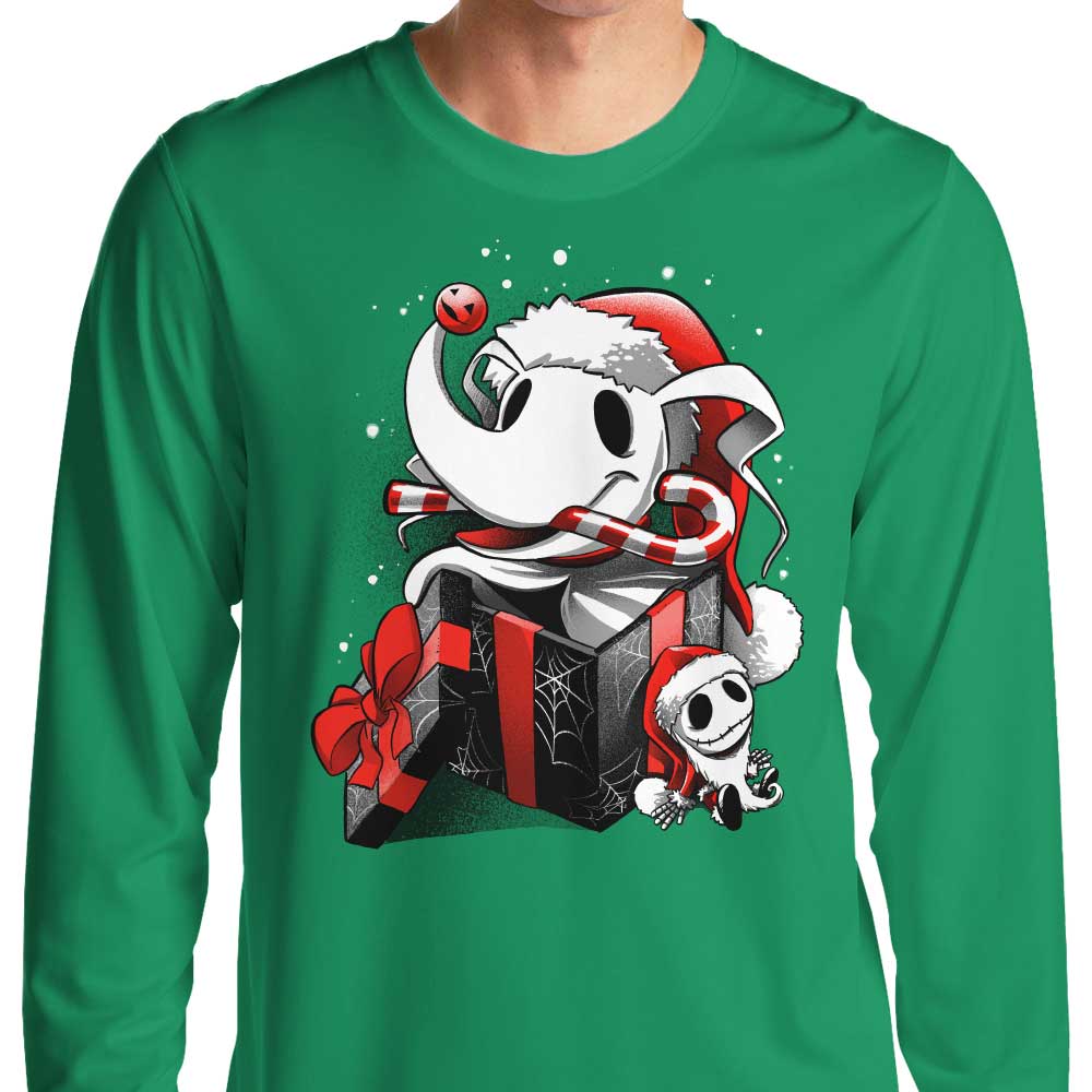 Christmas Ghost Dog - Long Sleeve T-Shirt Hoodie, Sweatshirt | CiraTrend.com (Image 3)