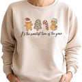 Christmas Gingerbread Sweatshirt, Gingerbread Lover Gift, Christmas Gingerbread Cookie Sweatshirt Classic Cotton...