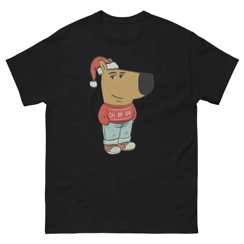Christmas I'm JustA Chill Guy, T-Shirt, My New Character, Funny T-Shirts, Meme Shirts, Funny dog, Tee, Silly Dog Humor...