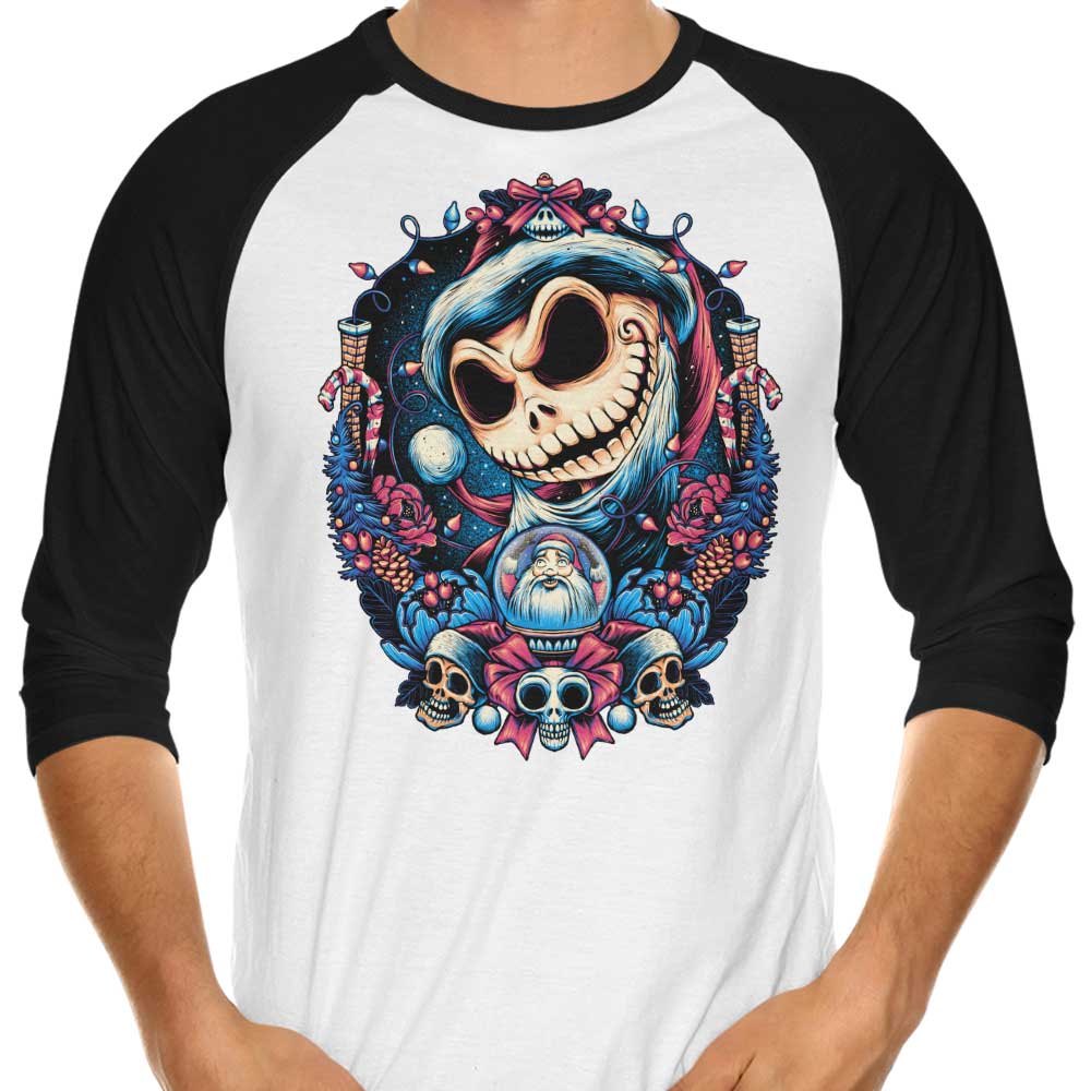 Christmas King - 3/4 Sleeve Raglan T-Shirt Hoodie, Sweatshirt | CiraTrend.com (Image 4)
