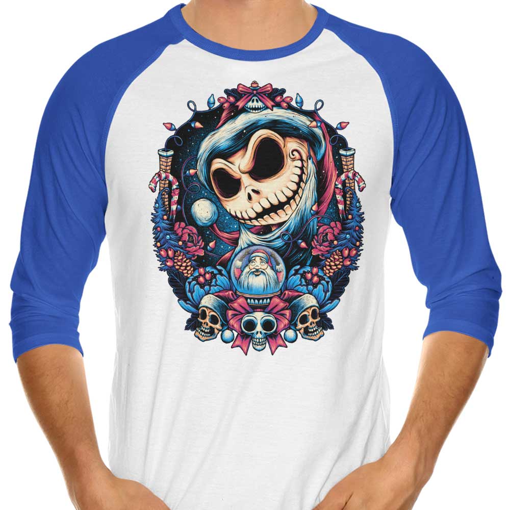 Christmas King - 3/4 Sleeve Raglan T-Shirt Hoodie, Sweatshirt | CiraTrend.com (Image 1)