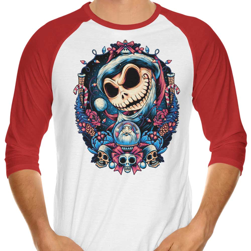 Christmas King - 3/4 Sleeve Raglan T-Shirt Hoodie, Sweatshirt | CiraTrend.com (Image 3)