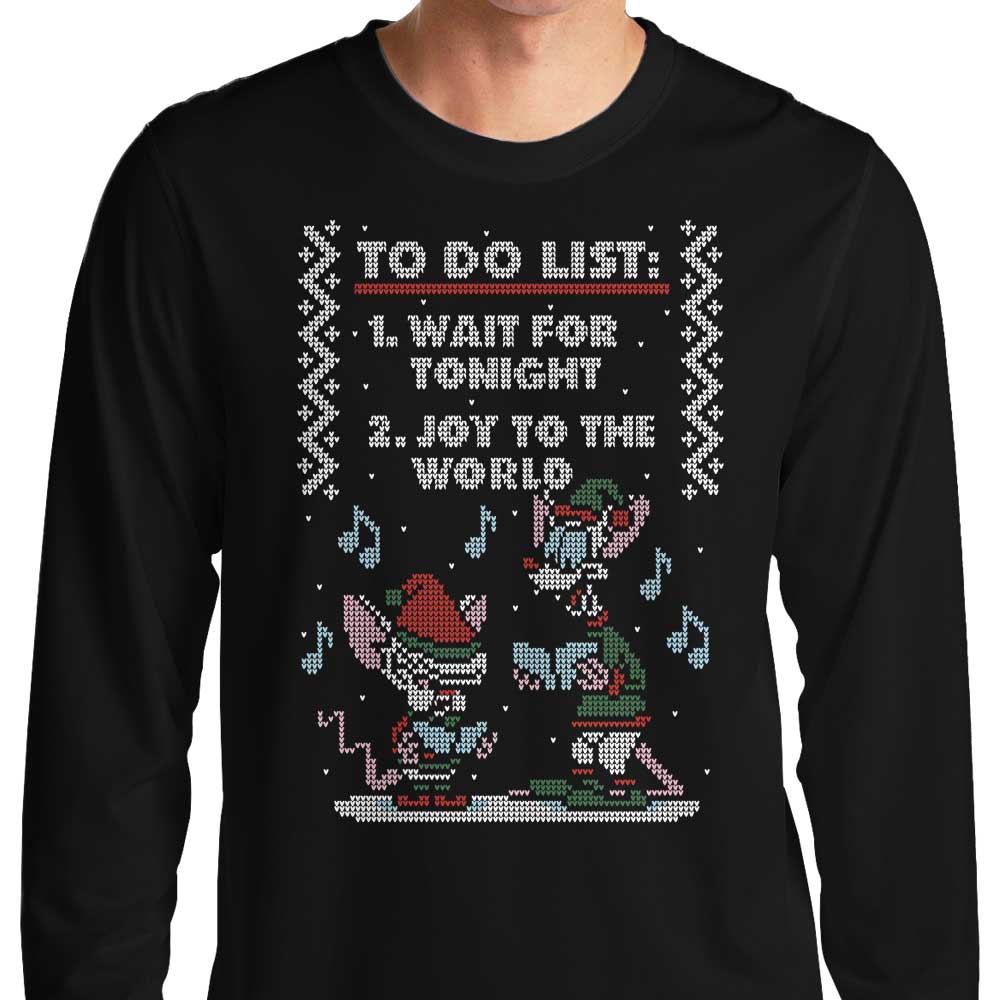 Christmas List Sweater - Long Sleeve T-Shirt Hoodie, Sweatshirt | CiraTrend.com (Image 3)