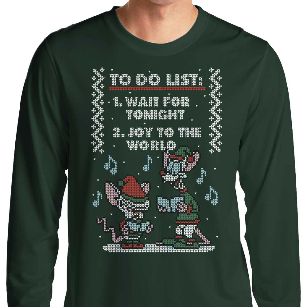 Christmas List Sweater - Long Sleeve T-Shirt Hoodie, Sweatshirt | CiraTrend.com (Image 4)