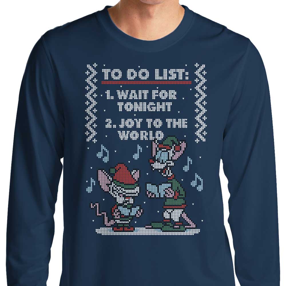 Christmas List Sweater - Long Sleeve T-Shirt Hoodie, Sweatshirt | CiraTrend.com (Image 1)