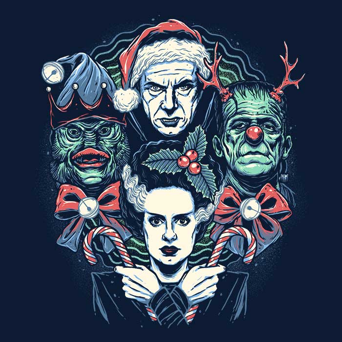 Christmas Monsters - Men's Apparel T-Shirts, Hoodie, Sweatshirt | CiraTrend.com (Image 2)