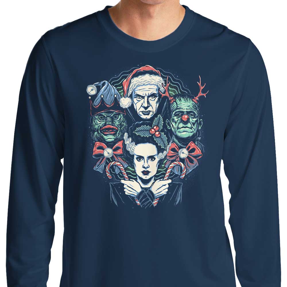 Christmas Monsters - Long Sleeve T-Shirt Hoodie, Sweatshirt | CiraTrend.com (Image 1)